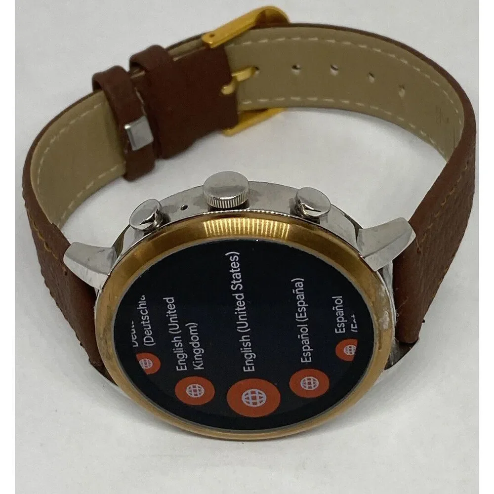 Fossil Gen 4 Authentic Digital Dial Smart Watch Custom Band FTW6016 DC88